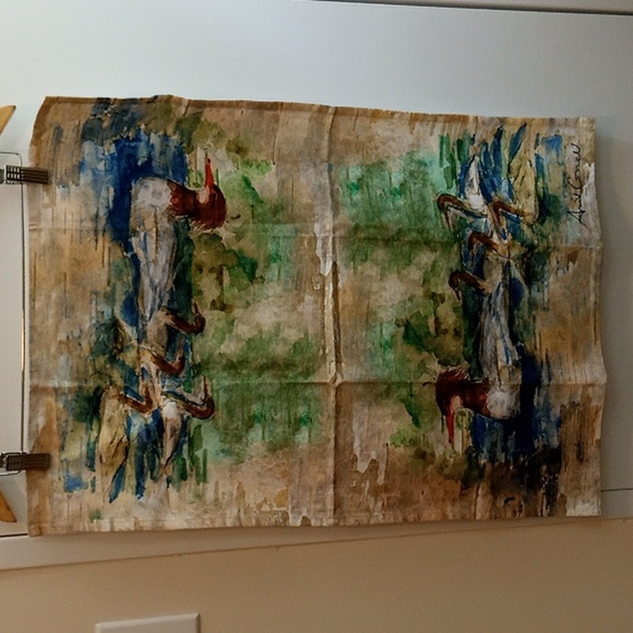 April Cornell Ducks And Ducklings Cotton Tea Towel - Picture 1 of 3